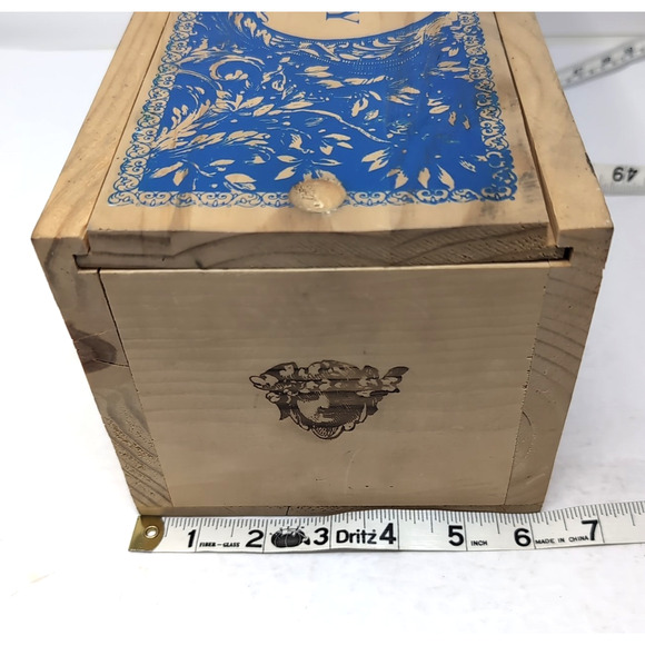 Patrimony Wine Box Wood Signed Paso Robles Adelaida District 2015 Rustic Decor - Picture 11 of 12